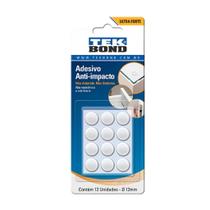 Gota De Silicone Redonda 12MM Com 12 Peças - Tekbond