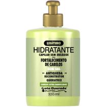 Gota Dourada Creme Leave-In Hidratante Antiqueda 320ml
