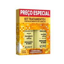 Gota Dourada Kit Shampoo + Condicionador Fortalecimento de Cabelos Gota Dourada Kit Shampoo + Condicionador Fortalecimento de Cabelos