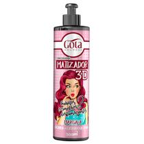 Gota Dourada Matizador 3D Marsala Vermelho 300ml Gota Dourada Matizador 3D Marsala Vermelho 300ml