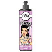 Gota Dourada Matizador 3D Preto Super Black 300ml Gota Dourada Matizador 3D Preto Super Black 300ml
