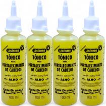 Gota Dourada Tonico Fortalecedor De Alho 100ml Kit 4 Unid