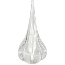Gota em Murano Fenix G Quartzo Pérola Gota em Murano Fenix G Quartzo Pérola
