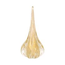 Gota em Murano Fenix M Cristal e Ouro Gota em Murano Fenix M Cristal e Ouro