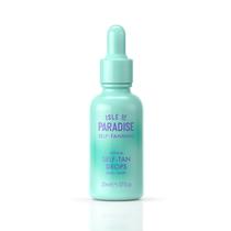 Gotas autobronzeadoras Isle of Paradise Medium 30ml para rosto e corpo