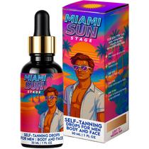Gotas Autobronzeadoras SUNSTAGE Masculino Tom Médio-Escuro 30 ml