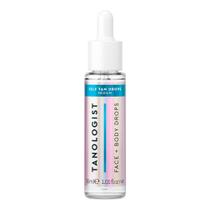 Gotas autobronzeadoras Tanologist para rosto e corpo, 30 ml, veganas Gotas autobronzeadoras Tanologist para rosto e corpo, 30 ml, veganas