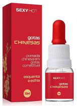 Gotas Comestíveis que Esquentam e Esfriam 10 ml - Sexy Hot Gotas Comestíveis que Esquentam e Esfriam 10 ml - Sexy Hot