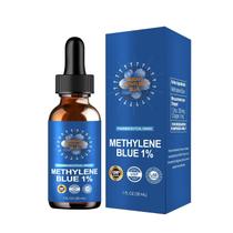 Gotas de Azul de Metileno 30 ml Solução 2% Grau Farmacêutico/USP, Suplemento para a Saúde Cerebral Testado por Terceiros para Humanos, Sem Formaldeído, Frasco de Vidro Gotas de Azul de Metileno 30 ml Solução 2% Grau Farmacêutico/USP, Suplemento para a Saúde Cerebral Testado por Terceiros para Humanos, Sem Formaldeído, Frasco de Vidro