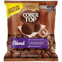 Gotas de Chocolate Cobertop Blend 1,010kg Cobertura Fracionada Profissional Gotas de Chocolate Cobertop Blend 1,010kg Cobertura Fracionada Profissional