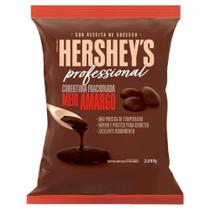 Gotas de Chocolate Cobertura Fracionada Meio Amargo 2,01kg - Hersheys Professional
