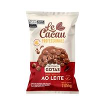 Gotas de Chocolate Fracionado ao Leite Le Cacau 2,05Kg
