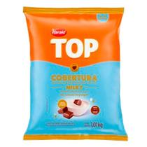 Gotas de Chocolate Fracionado Top Ao Leite Milky 1,01kg - Harald