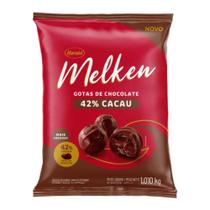 Gotas de Chocolate Melken 42% Cacau 1,010Kg
