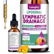 Gotas de Drenagem Linfática LAMGINY 9 em 1 Herbal 60 ml Gotas de Drenagem Linfática LAMGINY 9 em 1 Herbal 60 ml