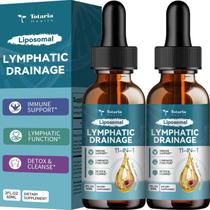 Gotas de drenagem linfática lipossomal Totaria 4 fl.oz - pacote com 2