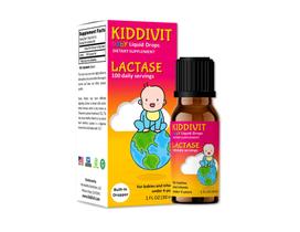 Gotas de Lactasa para Bebés Kiddivit 1000 Unidades 30ml Sin Gluten