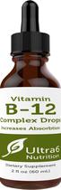 Gotas de líquido sublingual de vitamina B12 Ultra6 Nutrition