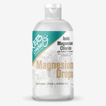 Gotas de magnésio Keto Chow Cloreto de magnésio iônico 245mL
