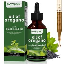 Gotas de Óleo de Orégano BIOZQYNK 60 ml com Óleo de Semente Preta