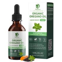 Gotas de óleo de orégano orgânico Lukaree 2 Fl Oz 80% Carvacrol