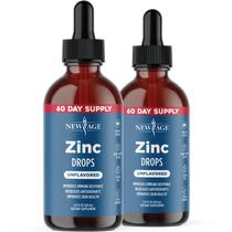 Gotas de zinco líquido New Age Sulfato de Zinco Suporte Imune 60 mL Gotas de zinco líquido New Age Sulfato de Zinco Suporte Imune 60 mL