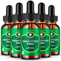 Gotas Dentetox Pro IDEAL PERFORMANCE para Saúde Oral - Kit com 5 Unidades