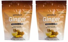 Gotas digestivas doTERRA Ginger Throat 30 unidades (pacote com 2)