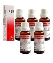 Gotas Dr. Reckeweg R25 Próstata Pacote com 5