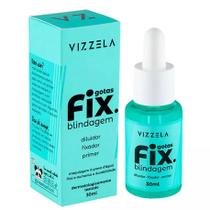 Gotas Fix Blindagem - VIZZELA - 30ml - Fluido Multifuncional para Maquiagem