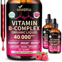 Gotas Líquidas de Complexo B VivoNu 60 ml Sabor Framboesa