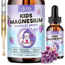 Gotas líquidas de glicinato de magnésio dilib Kids 60ml de uva Gotas líquidas de glicinato de magnésio dilib Kids 60ml de uva