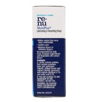 Gotas para lentes de contato com os olhos Bausch & Lomb Renu MultiPlus 8mL x4 Gotas para lentes de contato com os olhos Bausch & Lomb Renu MultiPlus 8mL x4