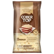 Gotas Sabor Chocolate Branco Cobertop 2,010kg Cobertura Fracionada Tamanho Econômico Gotas Sabor Chocolate Branco Cobertop 2,010kg Cobertura Fracionada Tamanho Econômico