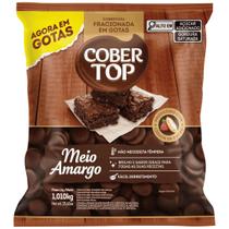 Gotas Sabor Chocolate Meio Amargo Cobertop 1,010kg Cobertura Fracionada Profissional Gotas Sabor Chocolate Meio Amargo Cobertop 1,010kg Cobertura Fracionada Profissional