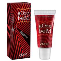Goze Bem Lubrificante Intimo Masculino Gel Massageador 15ml Segred Love