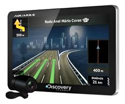 GPS Aquarius Discovery 7.0 Tv Digital Camera Ré Radar Mapa Brasil Atualizado