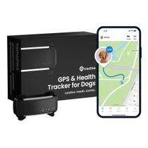 GPS Dog Tracker Tractive Rastreamento de localização em tempo real preto