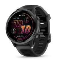 Gps Garmin Forerunner 570 Cinza Ardosia Com Pulseira Preta