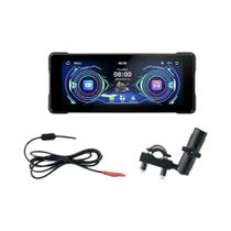 GPS para Motocicleta 7" à Prova D'Água - com Apple CarPlay, Android Auto e Bluetooth