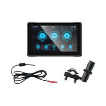 GPS para Motocicleta 7" à Prova D'Água - com Apple CarPlay, Android Auto e Bluetooth GPS para Motocicleta 7" à Prova D'Água - com Apple CarPlay, Android Auto e Bluetooth
