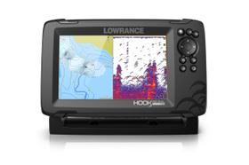 GPS Sonar Lowrance Hook Reveal 7 ROW c Transdutor HDI 83/200