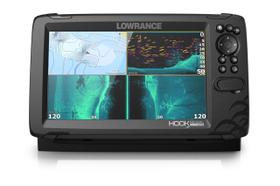 GPS Sonar Lowrance Hook Reveal 9 TripleShot c/ Transdutor