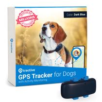 GPS Tracker Tractive para cães com monitoramento de saúde à prova d'água