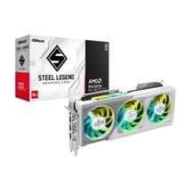 Magazine Luiza Gpu Asrock Amd Radeon Rx 9070 Xt Steel Legend 16gb 256bits 90-ga5dzz-00uanf image