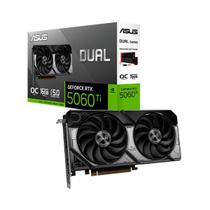 Gpu asus rtx 5060 ti 16gb dual oc, gddr7, 128-bits, 3x dp / 1x hdmi - dual-rtx5060ti-o16g