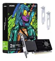 Gpu Geforce Gt 610 2gb Ddr3 64 Bit Projeto Edge Low Profile - PCYES