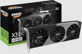 Magazine Luiza Gpu Inno3d Geforce Rtx 5070 X3 Oc 12gb 192bits Gddr7 N50703-12d7x-195064l image