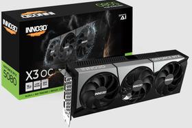 Magazine Luiza Gpu Inno3d Geforce Rtx 5080 X3 Oc 16gb 256-bit N50803-16d7x-17603930 image