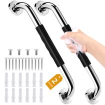 Grab Bars Qarituky de 40 cm para banheiras e chuveiros, pacote x2 Grab Bars Qarituky de 40 cm para banheiras e chuveiros, pacote x2